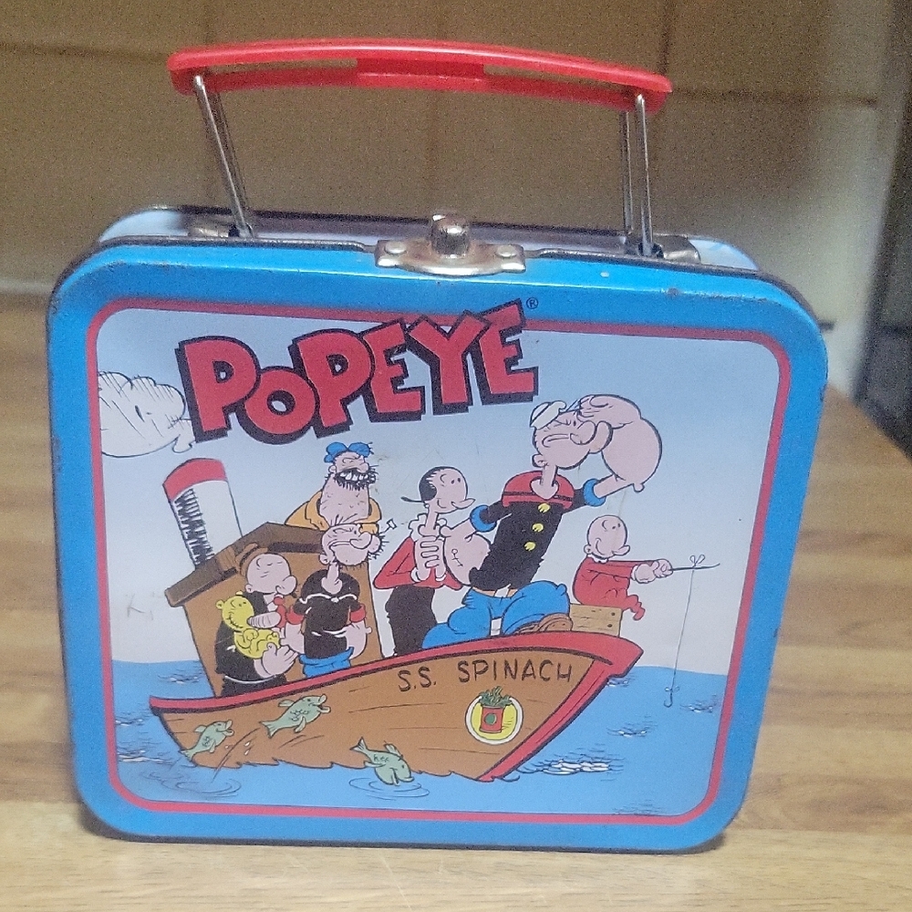 1997 POPEYE TIN LUNCHBOX